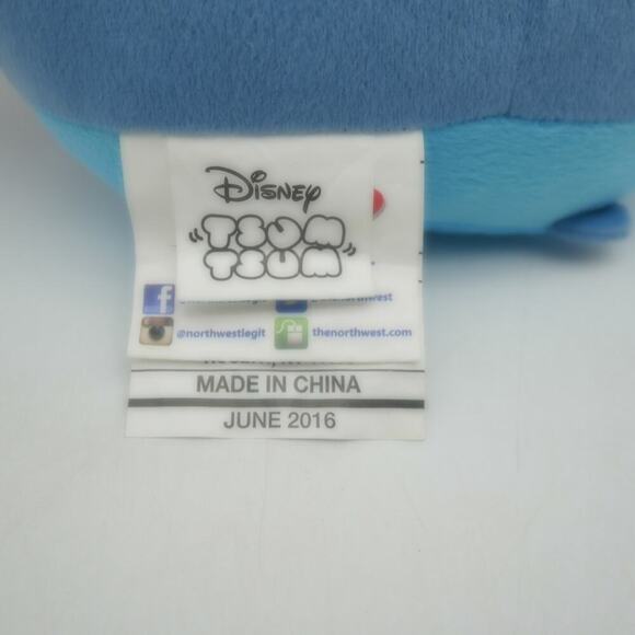 Disney Tsum Tsum Plush Pillow Stack Stitch Ariel Winnie The Pooh - Picture 6 of 8